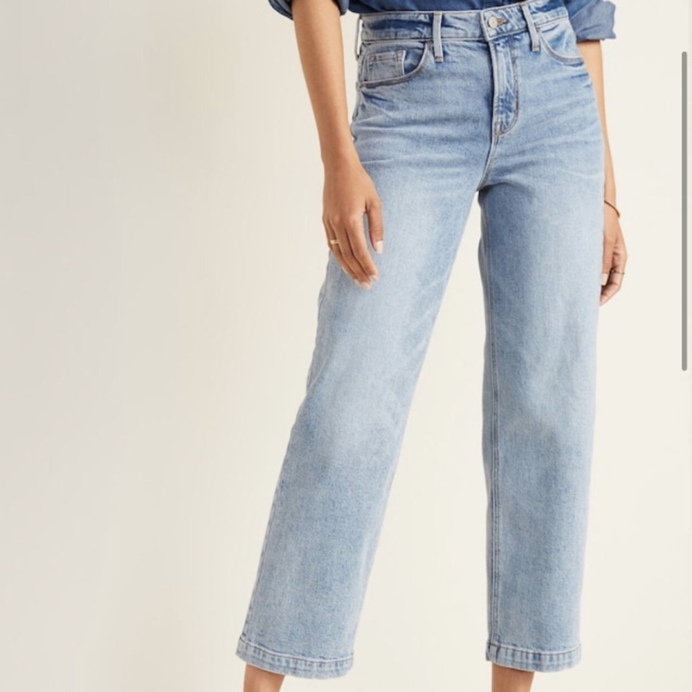 High Rise Wide Leg Jeans